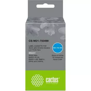 Ленточный картридж для Brady BMP21-PLUS, BMP21-LAB Cactus CS-M21-750499 1791194