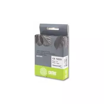 Ленточный картридж для brother 1010/1280/1280vp/2700vp Cactus tze-231 CS-TZ231
