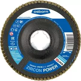 Лепестковый абразивный диск DRONCO Zircon Power X-Lock 5932387100