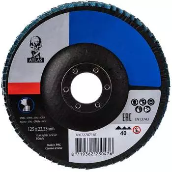 Лепестковый диск NORTON KX663 ATLAS 78072707161