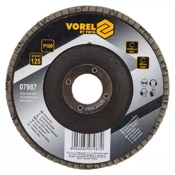 Лепестковый диск VOREL 07987