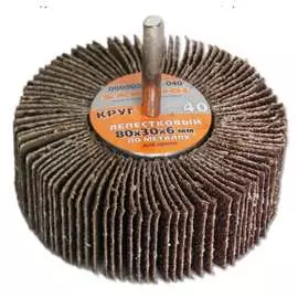 Лепестковый круг по металлу для дрели SANTOOL №40 060302-003-040