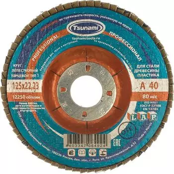 Лепестковый круг Tsunami КЛТ1 PROF D96100000P12540