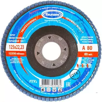 Лепестковый круг Tsunami КЛТ1 PROF D96100000P12580