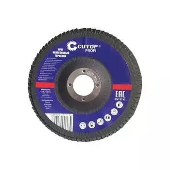 Лепестковый наждачный круг CUTOP 70-405