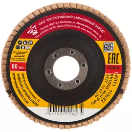 Лепестковый торцевой круг для шлифования БАЗ KK19XW 36563-115-40