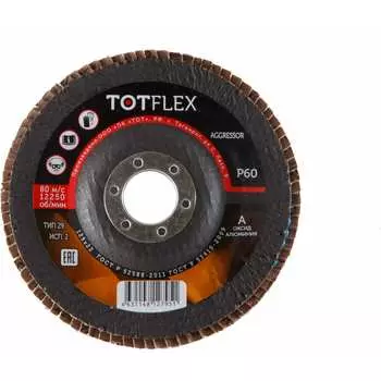 Лепестковый торцевой круг TOTFLEX AGGRESSOR 4631166199558