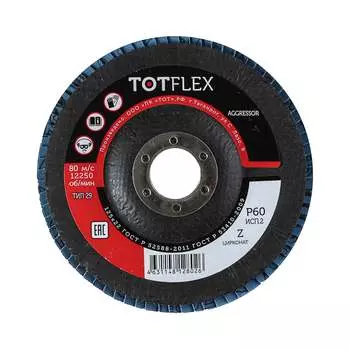 Лепестковый торцевой круг TOTFLEX AGGRESSOR 2 4631148128026