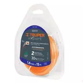 Леска (1,6 мм х 15 м) для триммеров hdu-15-65 truper 15956