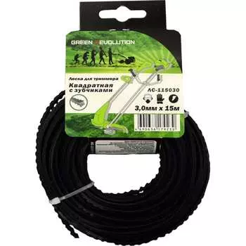 Леска для триммера GREEN REVOLUTION ЛС-115030
