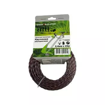 Леска для триммера GREEN REVOLUTION ЛС-715324