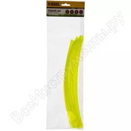 Нарезанная леска для триммера Denzel FLEX CORD 96103