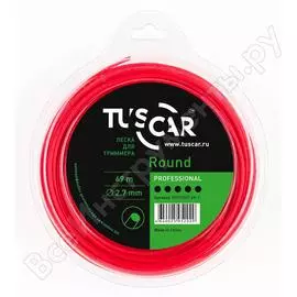 Леска для триммера TUSCAR Round Professional 10111527-69-1