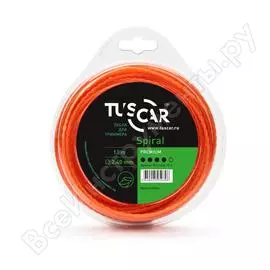 Леска для триммера TUSCAR Spiral Premium 10131424-12-1