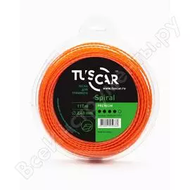 Леска для триммера TUSCAR Spiral Premium 10131424-117-1