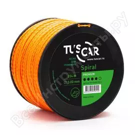 Леска для триммера TUSCAR Spiral Premium 10131430-224-4