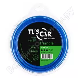 Леска для триммера TUSCAR Triangle Standart 10151324-59-1