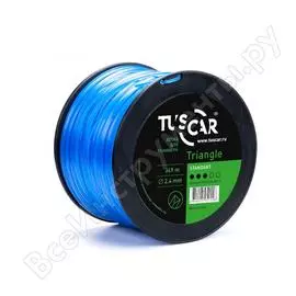 Леска для триммера TUSCAR Triangle Standart 10151324-349-4