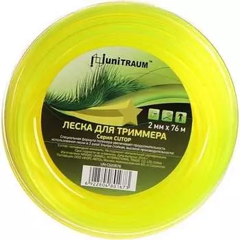 Леска для триммера UNITRAUM UN-CS20B76
