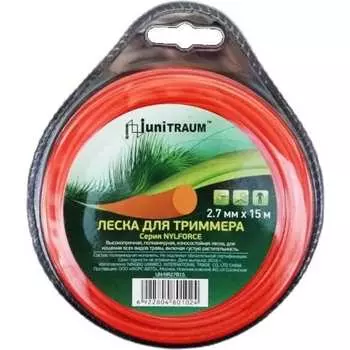 Леска для триммера UNITRAUM UN-NR27B15