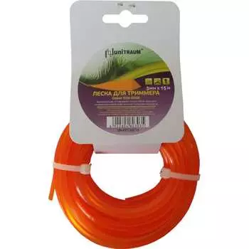 Леска для триммера UNITRAUM UN-EET30C15