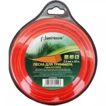 Леска для триммера UNITRAUM UN-NQ24B40