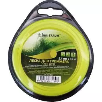 Леска для триммера UNITRAUM UN-CR24B15