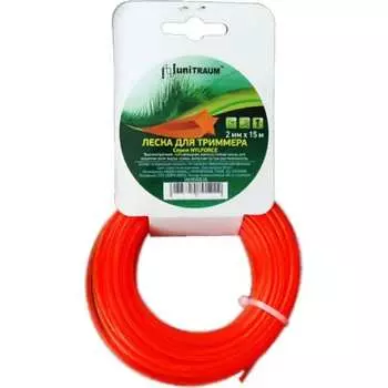 Леска для триммера UNITRAUM UN-NS20C15