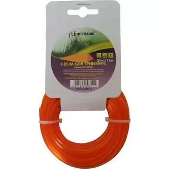 Леска для триммера UNITRAUM UN-EET20C15