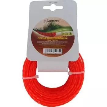Леска для триммера UNITRAUM UN-TS20C15