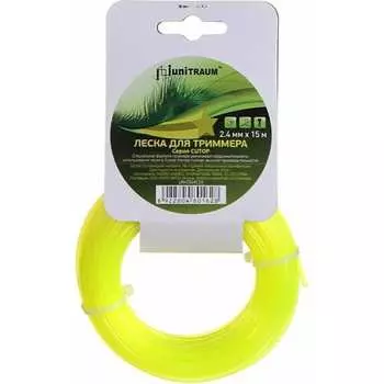 Леска для триммера UNITRAUM UN-CS24C15