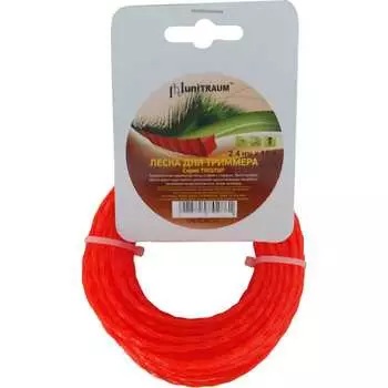 Леска для триммера UNITRAUM UN-TS24C15
