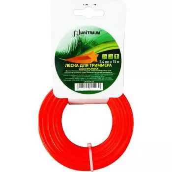 Леска для триммера UNITRAUM UN-NS24C15