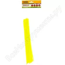 Нарезанная леска для триммера Denzel FL 96104