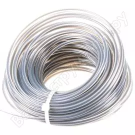 Двухкомпонентная круглая леска для триммера Denzel 96180