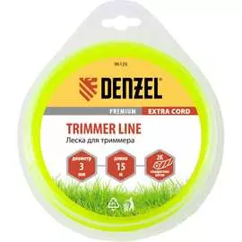 Двухкомпонентная леска для триммера Denzel EXTRA CORD 96126