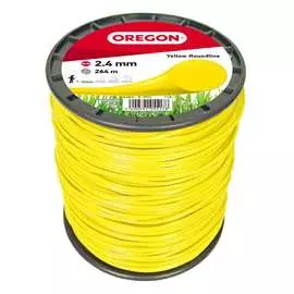 Леска yellow round (2.4 мм; 264 м) oregon 69-365-y