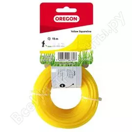 Леска yellow square (2.3 мм; 15 м) oregon 69-412-y