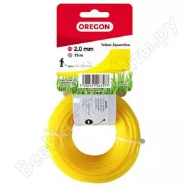 Леска yellow square (2 мм; 15 м) oregon 69-406-y