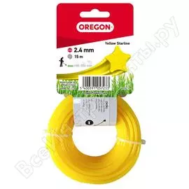 Леска yellow star (2.4 мм; 15 м) oregon 69-452-y