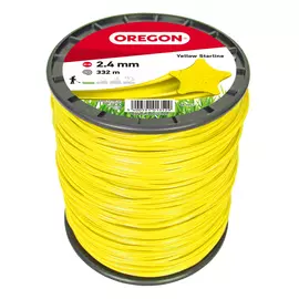 Леска yellow star (2.4 мм; 332 м) oregon 69-455-y