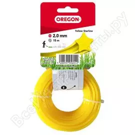 Леска yellow star (2 мм; 15 м) oregon 69-446-y
