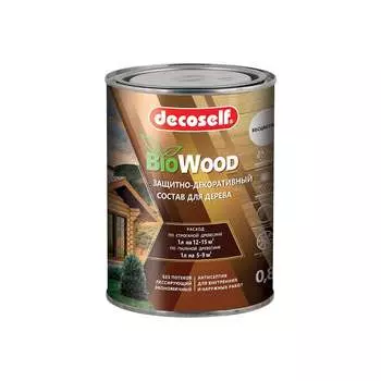 Лессирующий антисептик для дерева Pufas Decoself тов-200277