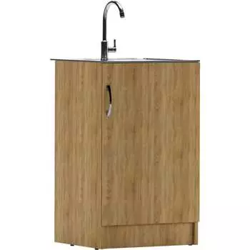 Левая/правая тумба под нержавеющую мойку Домино D5050DS-1