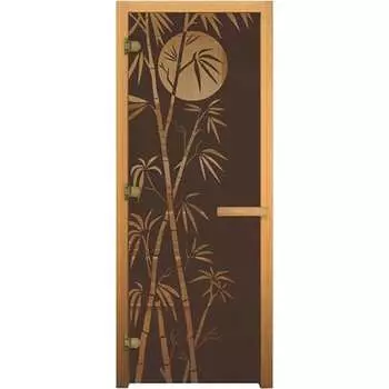 Левая стеклянная дверь Везувий