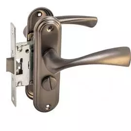 Левая комплект дверной фурнитуры БУЛАТ ЗЩ1-Д03.03 (Л) НОМОС 13961