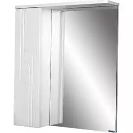 Левый шкаф-зеркало Айсберг Лилия 55 DA2006HZ