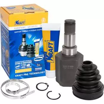 Левый внутренний шрус для а/м ford focus/форд фокус ii (06-12) 1.8, c-max/с-макс i (07-10) KRAFT