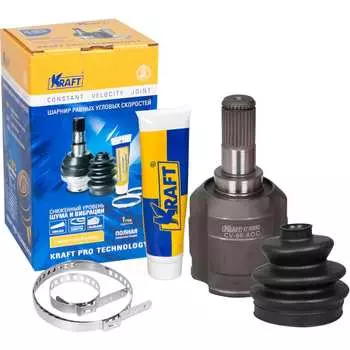 Левый внутренний шрус для а/м kia cerato/киа серато 2.0 (04-), sportage/спортейдж 2.0 crdi (04-) KRAFT