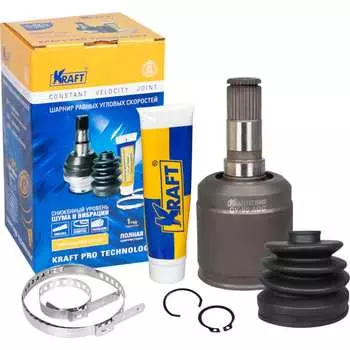 Левый внутренний шрус для а/м mazda/мазда 6 1.8-2.5 (02-03) KRAFT